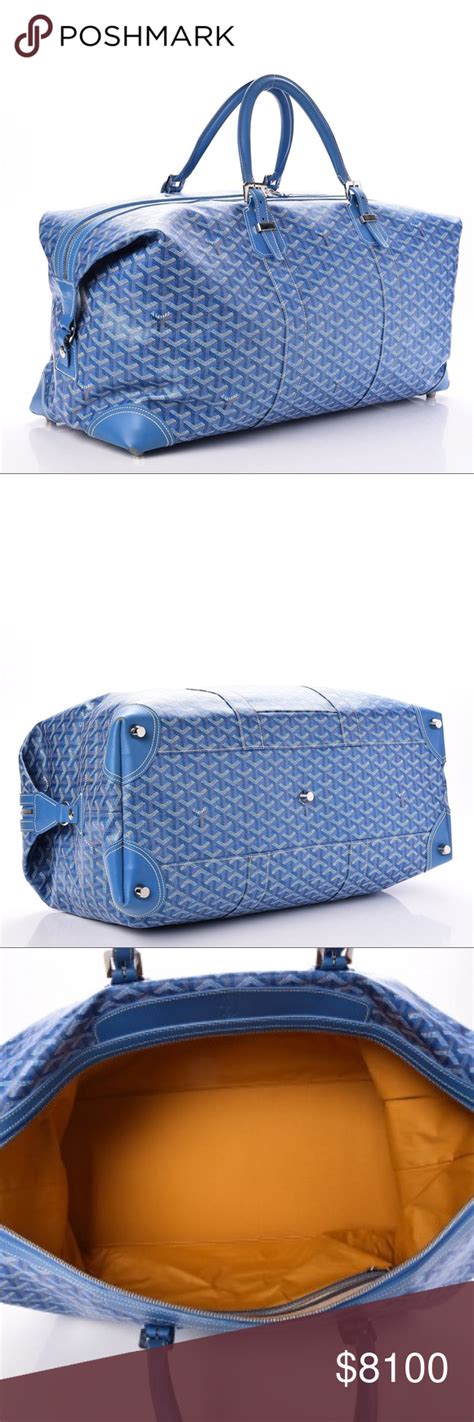 goyard chevron boeing 55 travel bag